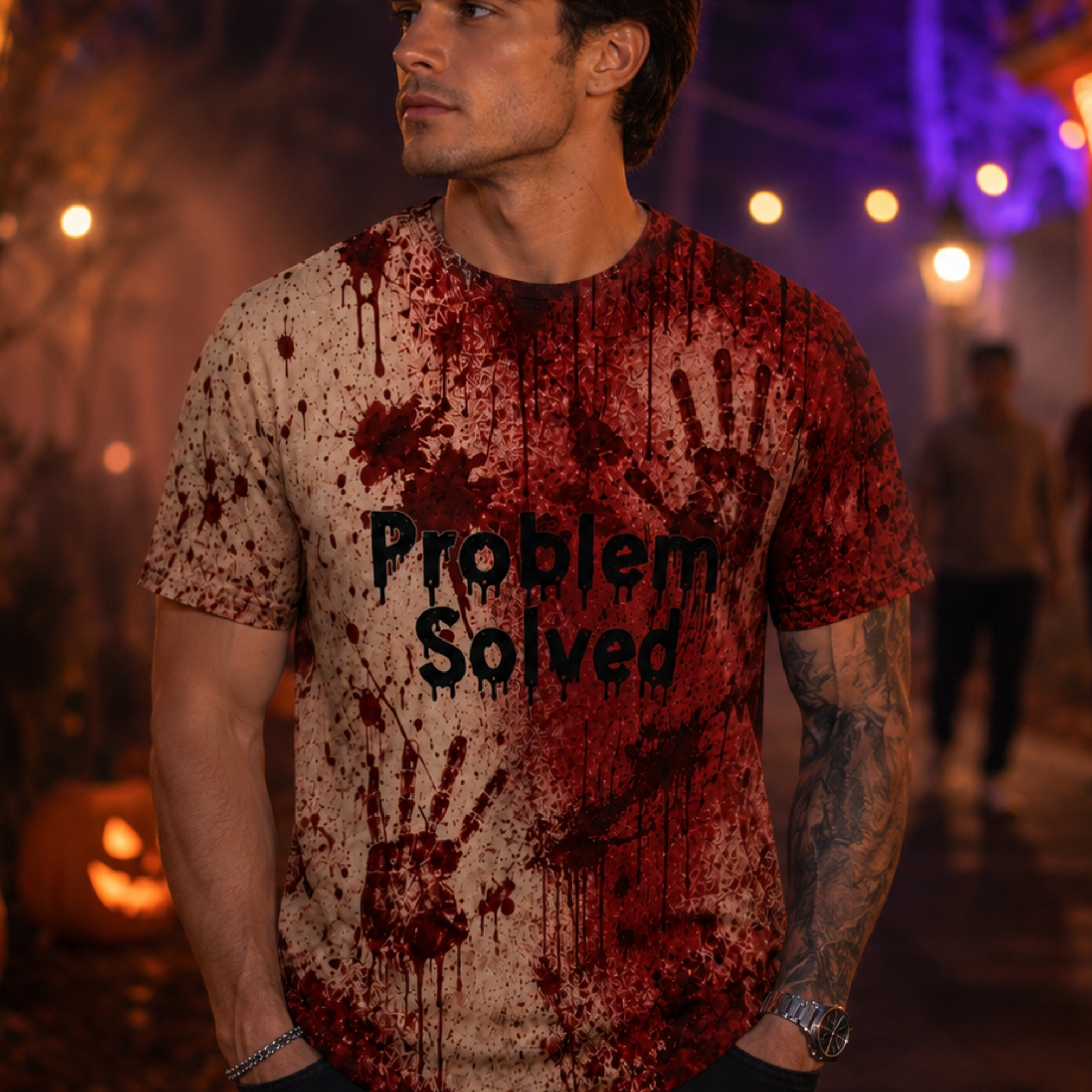 Perfect Halloween 3D T-Shirt for Spooky Pranks & Haunted Fun